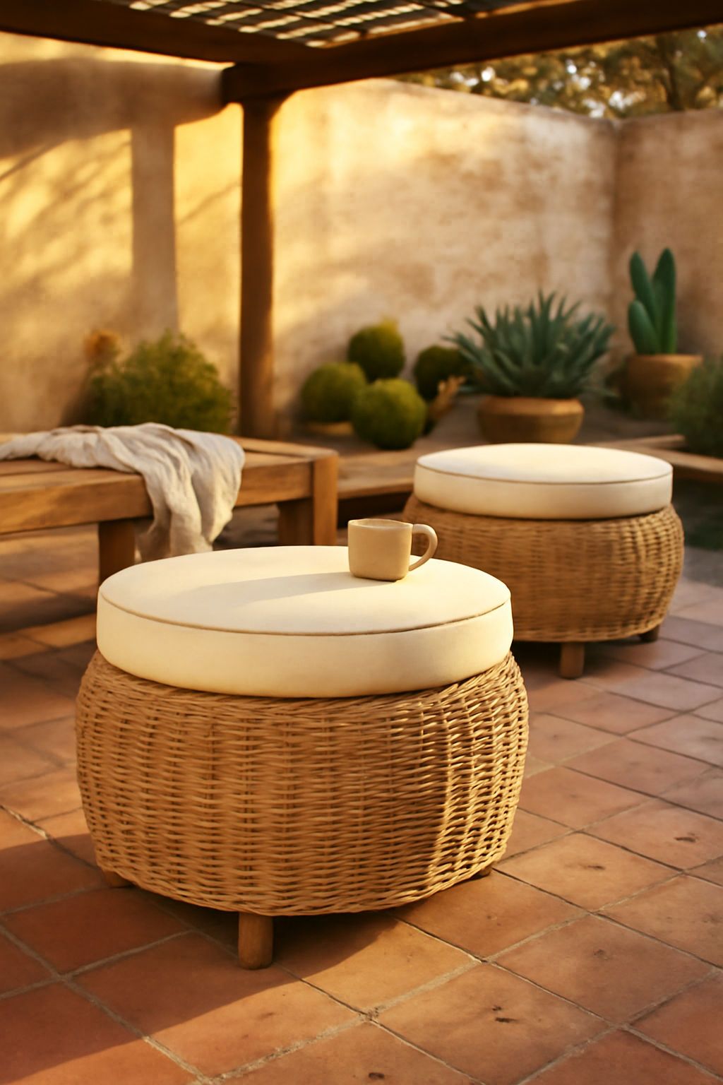 Outdoor Ottoman
